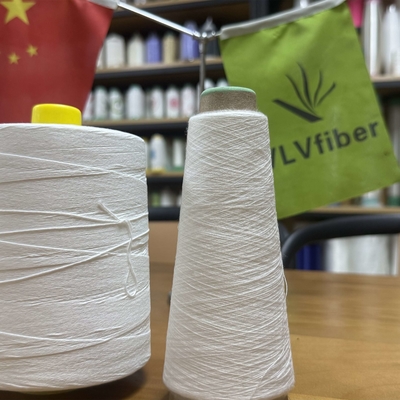 Natural White Cold Water Soluble Sewing Spun PVA Thread That Dissolves In Cold Water