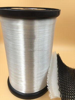 Hot Sale Factory Made 0.18MM 0.23MM 0.25MM 0.30MM PET Monofilament Yarn for 3D Mattress Braided Sleeve