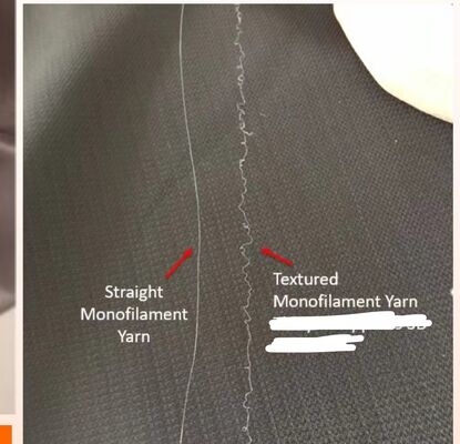 20D 30D Twist Monofilament Yarn Bright Color Polyester Monofilament Yarn for Socks Knitting Monofilament Yarn