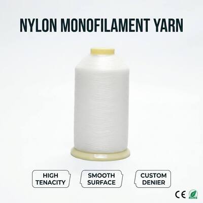 60D 80D 100D  0.10MM 0.12MM 0.14MM Monofilament Yarn Nylon Polyester PP  PE for Weaving Webbing Embroidery Factory Wholesale
